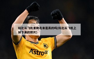 科比从飞机里爬出来是真的吗(科比从飞机上掉下来的照片)