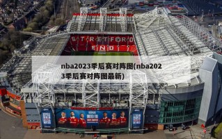 nba2023季后赛对阵图(nba2023季后赛对阵图最新)