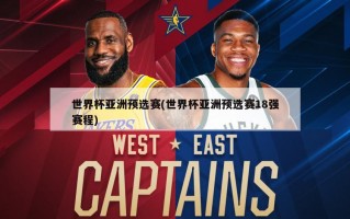 世界杯亚洲预选赛(世界杯亚洲预选赛18强赛程)