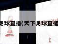 天下足球直播(天下足球直播时间)