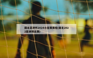 国足亚洲杯2024小组赛赛程(国足2022亚洲预选赛)