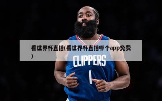 看世界杯直播(看世界杯直播哪个app免费)