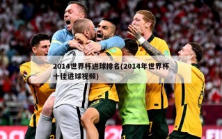 2014世界杯进球排名(2014年世界杯十佳进球视频)