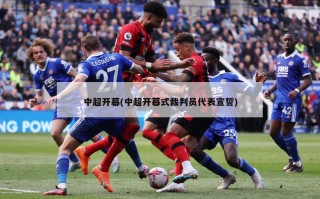 中超开幕(中超开幕式裁判员代表宣誓)