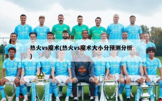 热火vs魔术(热火vs魔术大小分预测分析)