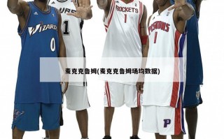 麦克克鲁姆(麦克克鲁姆场均数据)