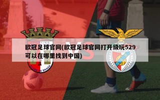 欧冠足球官网(欧冠足球官网打开级玩529可以在哪里找到中国)