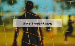 雷-阿伦(雷阿伦是75大巨星吗)