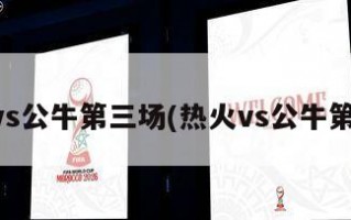 热火vs公牛第三场(热火vs公牛第四场)