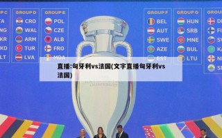 直播:匈牙利vs法国(文字直播匈牙利vs法国)