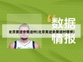 北京奥运会奥运村(北京奥运会奥运村现状)