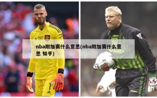 nba附加赛什么意思(nba附加赛什么意思 知乎)